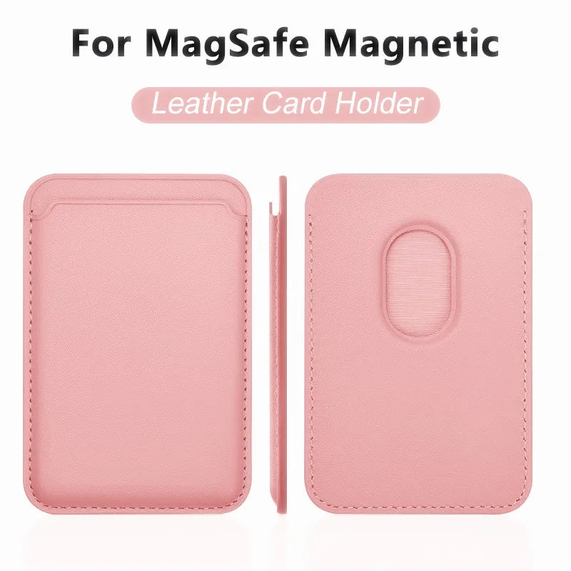 Luxus Magsafe Lederhülle iPhone 13-15