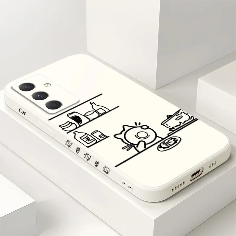 Süße Katzen Handyhülle für Samsung Galaxy Serie