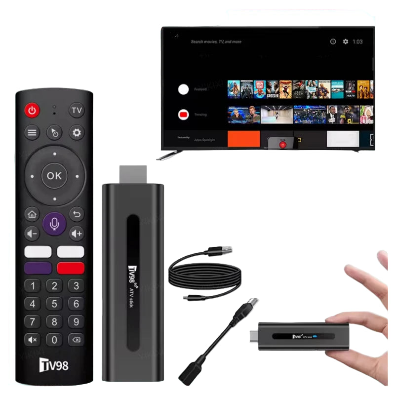 Android 14 Smart TV Stick mit 4K/8K Streaming