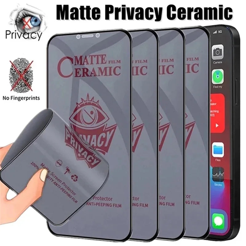 Matte Keramik Sichtschutzfolie iPhone
