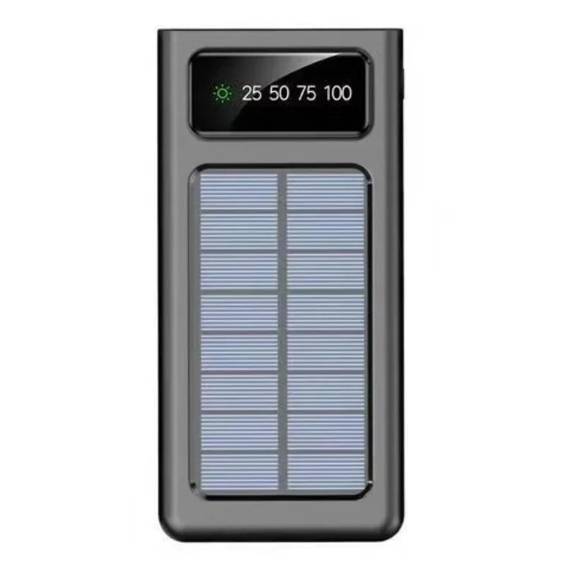 Solar Power Bank 500000mAh Ultra-thin Outdoor Camping