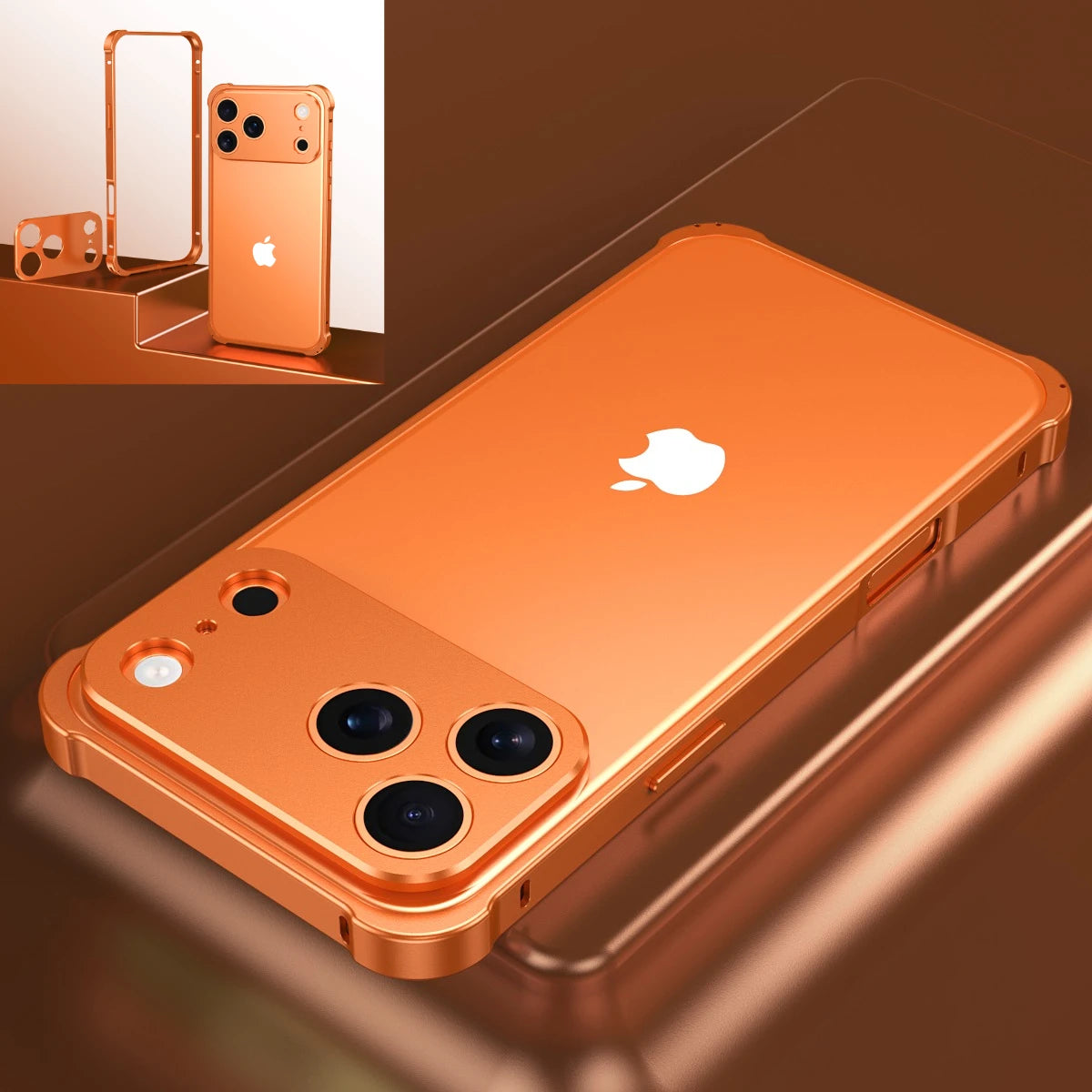 Aluminium Slim Frame Hülle iPhone 17 Serie