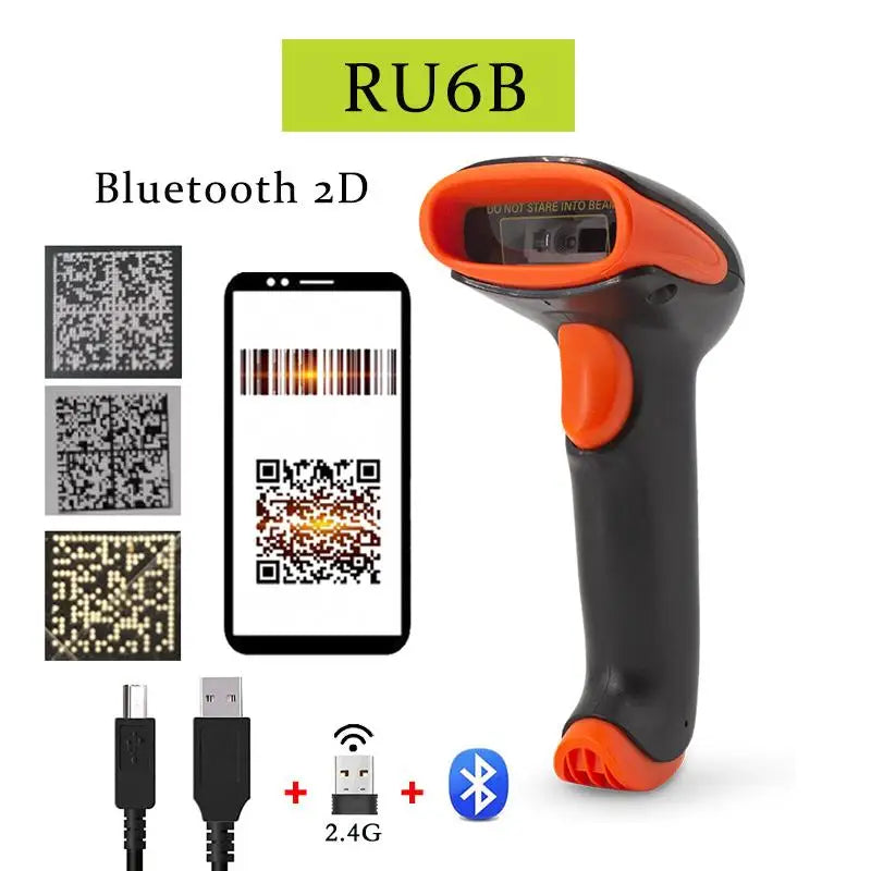 Mobiler 2D Barcode Scanner für QR & PDF417 Codes