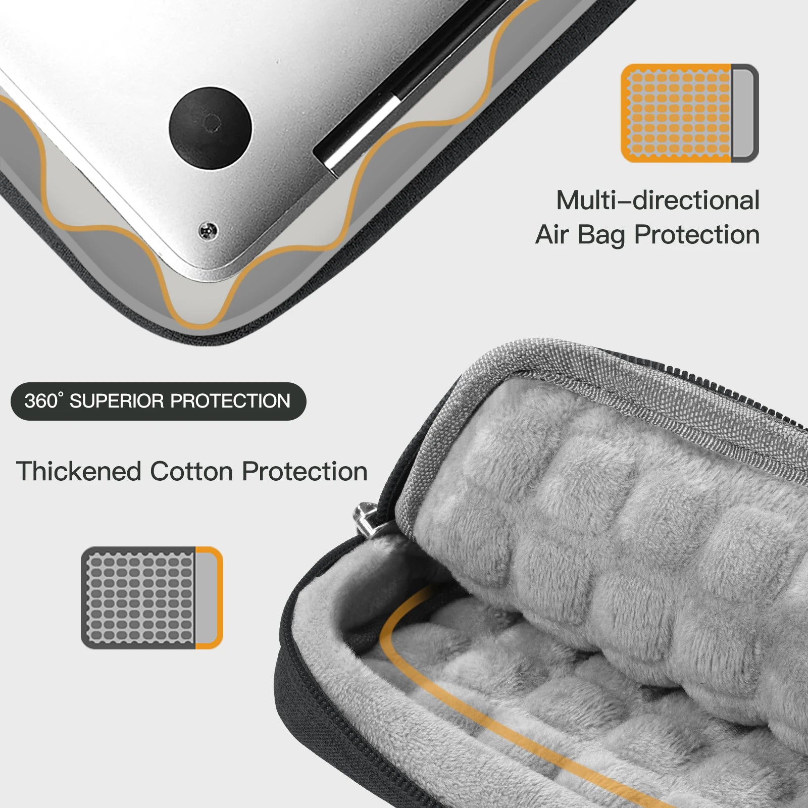 Laptop Hülle Sleeve 12-15,6 Zoll