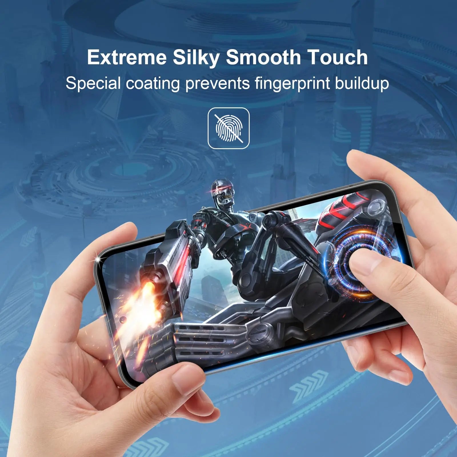 Glass screen protector for Google Pixel 8a 9H HD Crystal