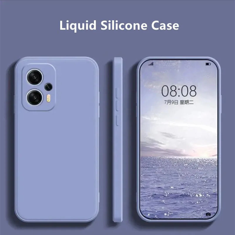 Weiche Silikonhülle für Xiaomi Poco F5 / X5 Pro