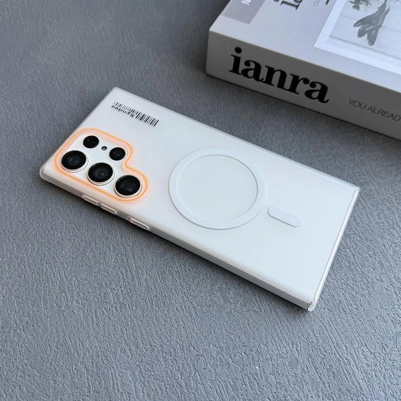 Luxus Magsafe-Hülle für Galaxy S25/S24