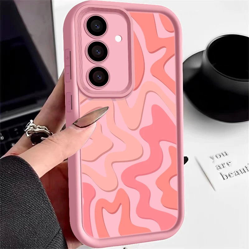 Gestreifte TPU-Hülle für Samsung