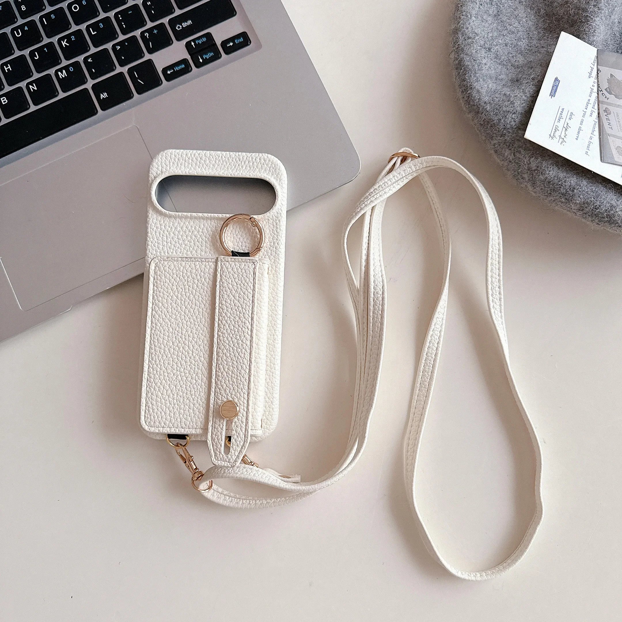 Ring Crossbody Wallet Hülle für Google Pixel 9