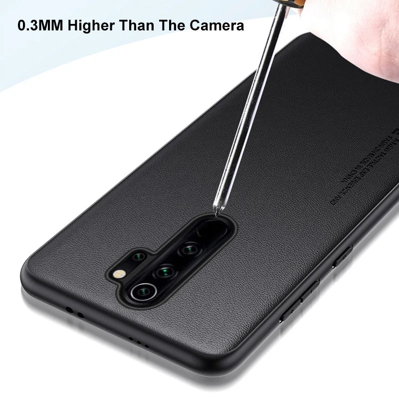 Luxus PU Lederhülle für Redmi Note 8