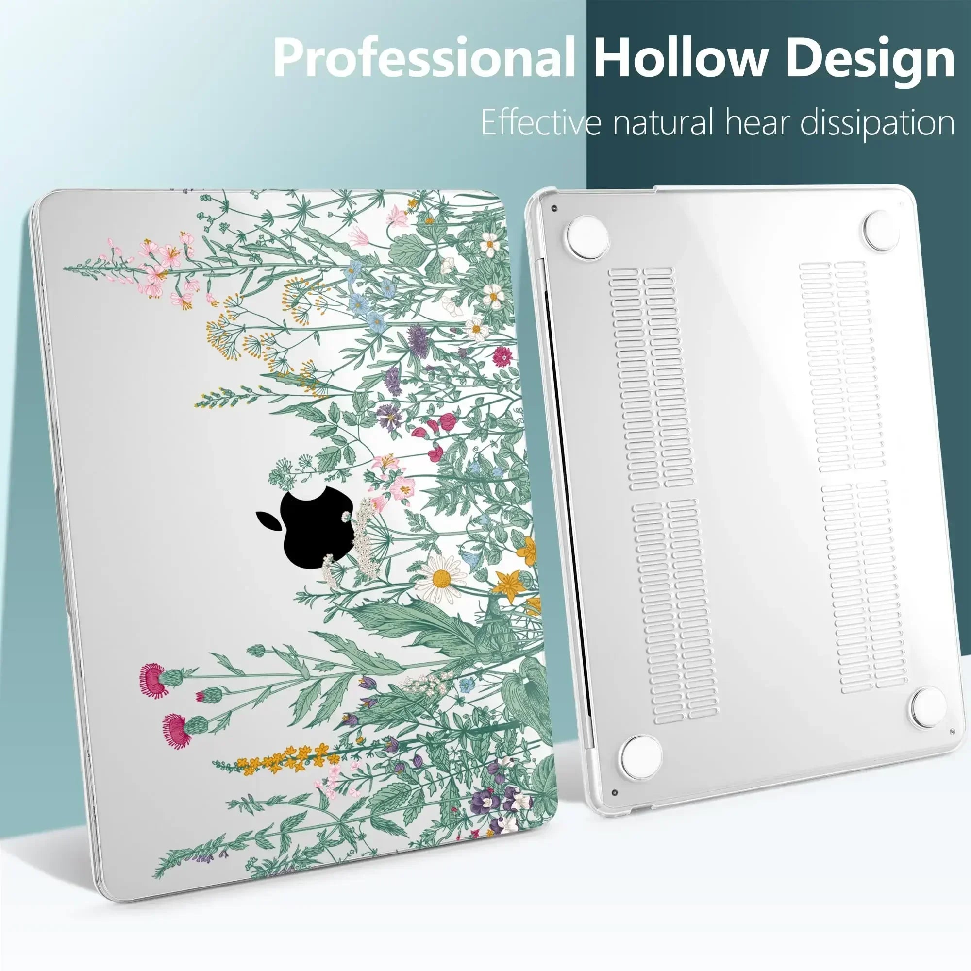 Transparente Hardcase Hülle MacBook M1 M2