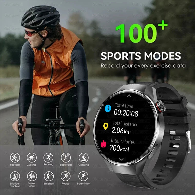 G5 Plus Smartwatch Herren 2025 mit AMOLED & GPS