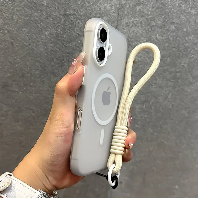 Candy-Farbige Magsafe Hülle mit Band