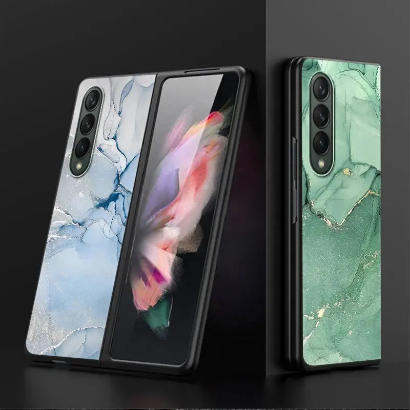 Granit-Marmorhülle für Galaxy Z Fold
