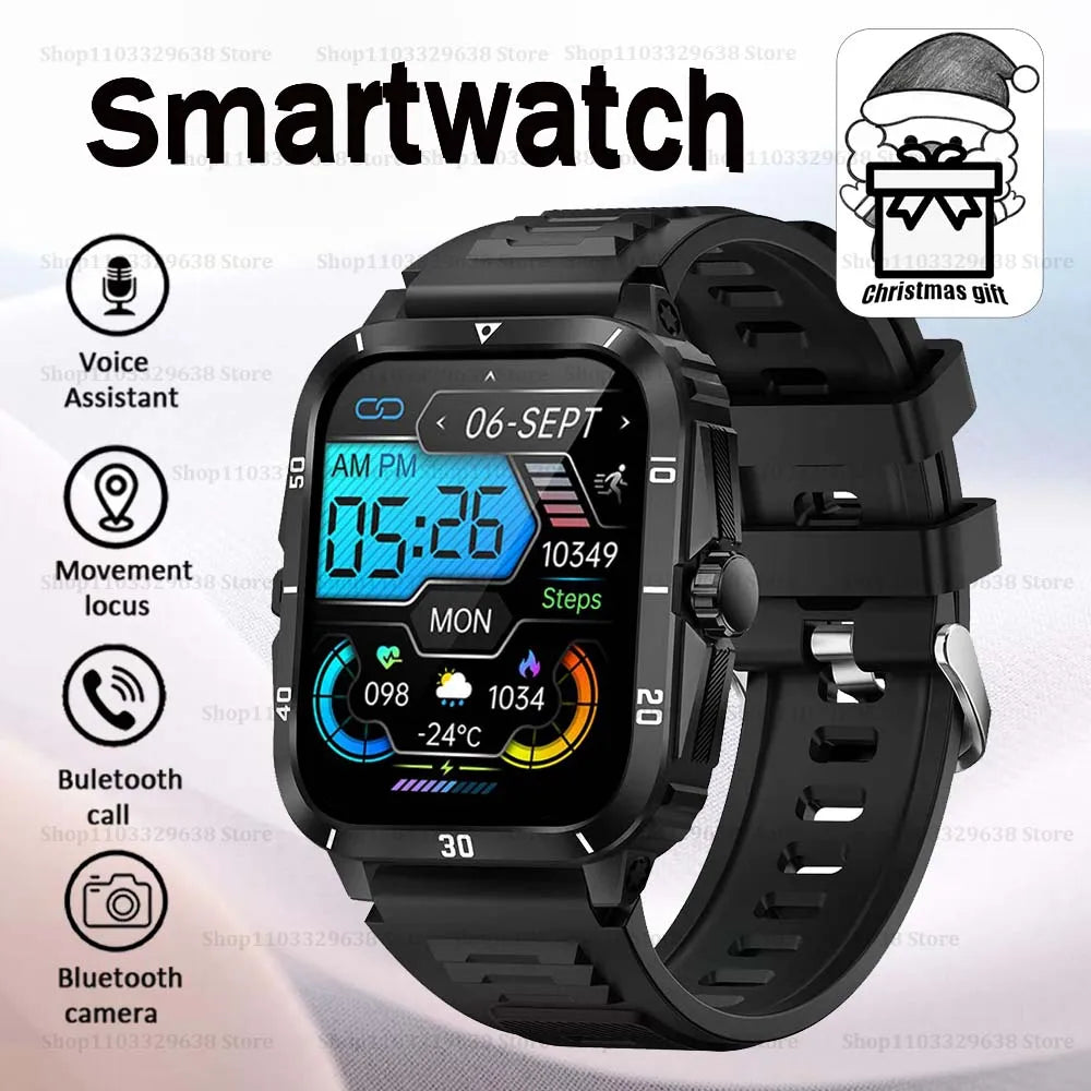Sport Smartwatch Herren mit HD Display & Anruf