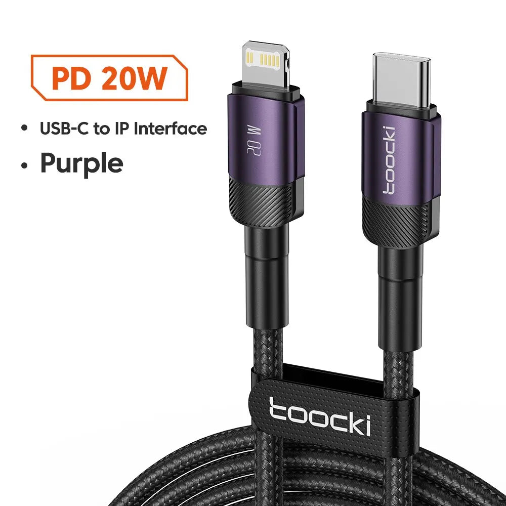 Toocki USB Typ C Schnellladekabel