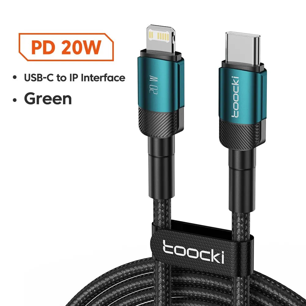 Toocki USB Typ C Schnellladekabel