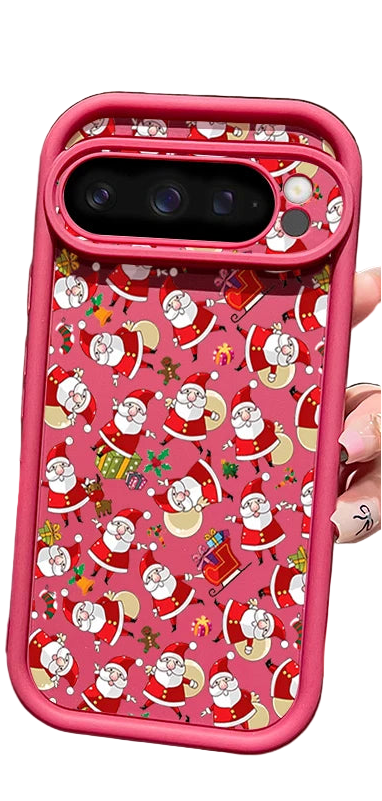 Weiche TPU Weihnachtshülle für Google Pixel 7 8 und 9 Serie stoßfest flexibel passgenau mit Hirschmotiv rutschfestes Silikon Case