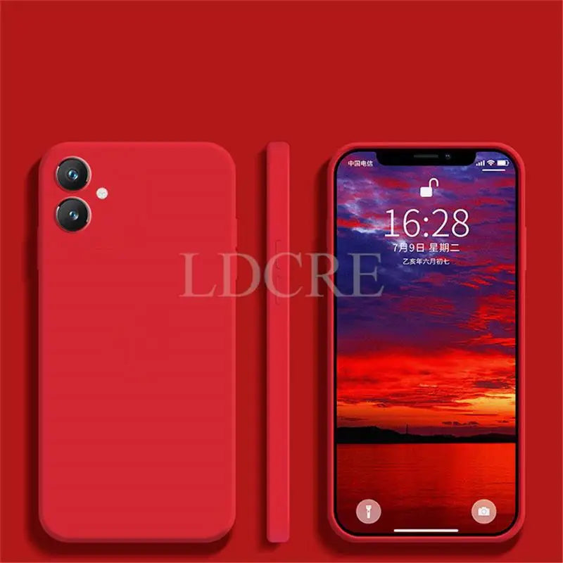 Samsung Galaxy A04-A54 Flüssigsilikon Hülle