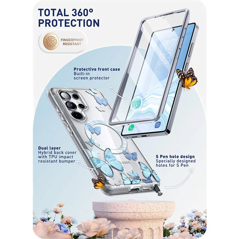 Hülle für Samsung Galaxy S25 Ultra I-Blason Cosmo Mag