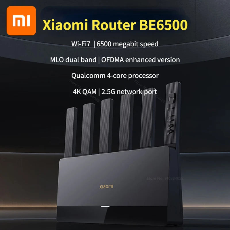 Xiaomi Router BE6500 Wi-Fi 7 2,5G Mesh