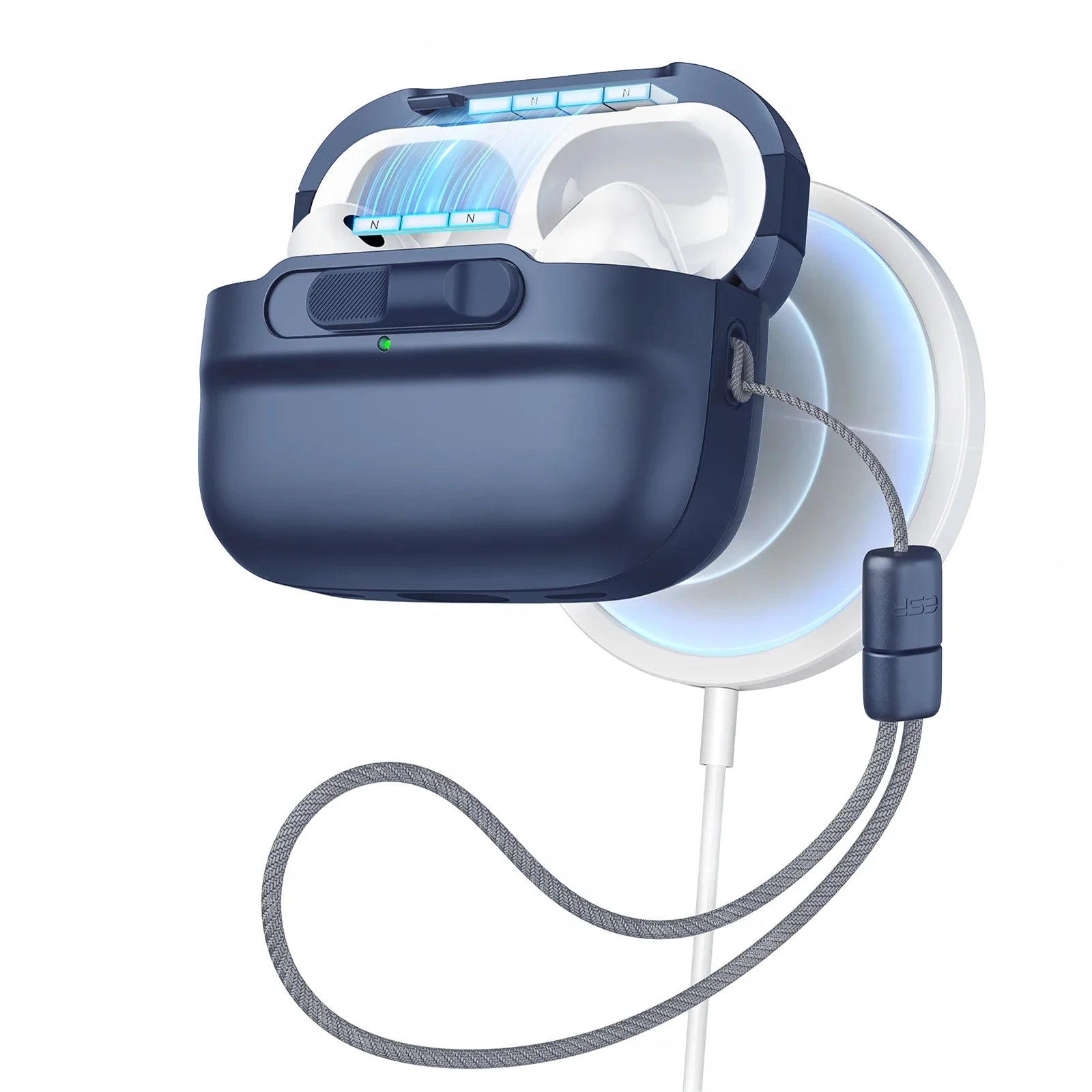 Silicone MagSafe Case for AirPods Pro &amp; AirPods 4