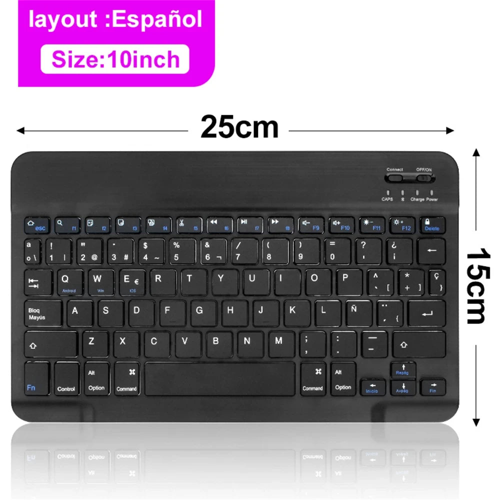 Bluetooth Tastatur Maus für Tablet & iPad