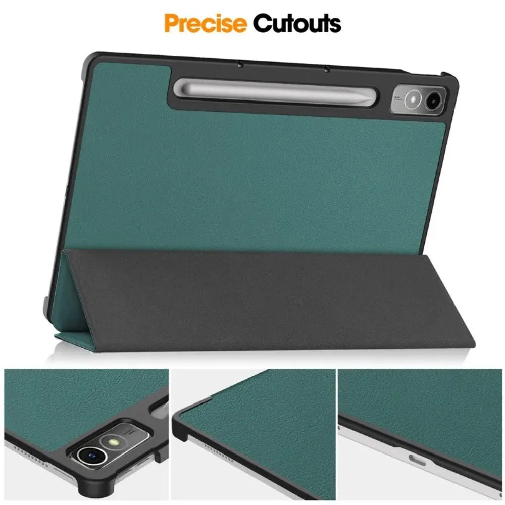Für Lenovo Xiaoxin Pad Pro 12,7 zoll 2023 TB-370FU Tri-Folding Stand Smart Tablet Fall Für Lenovo Tab P12 Fall 12 7 Abdeckung funda