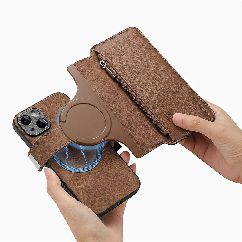 Magnetic 2-in-1 wallet for iPhone 17