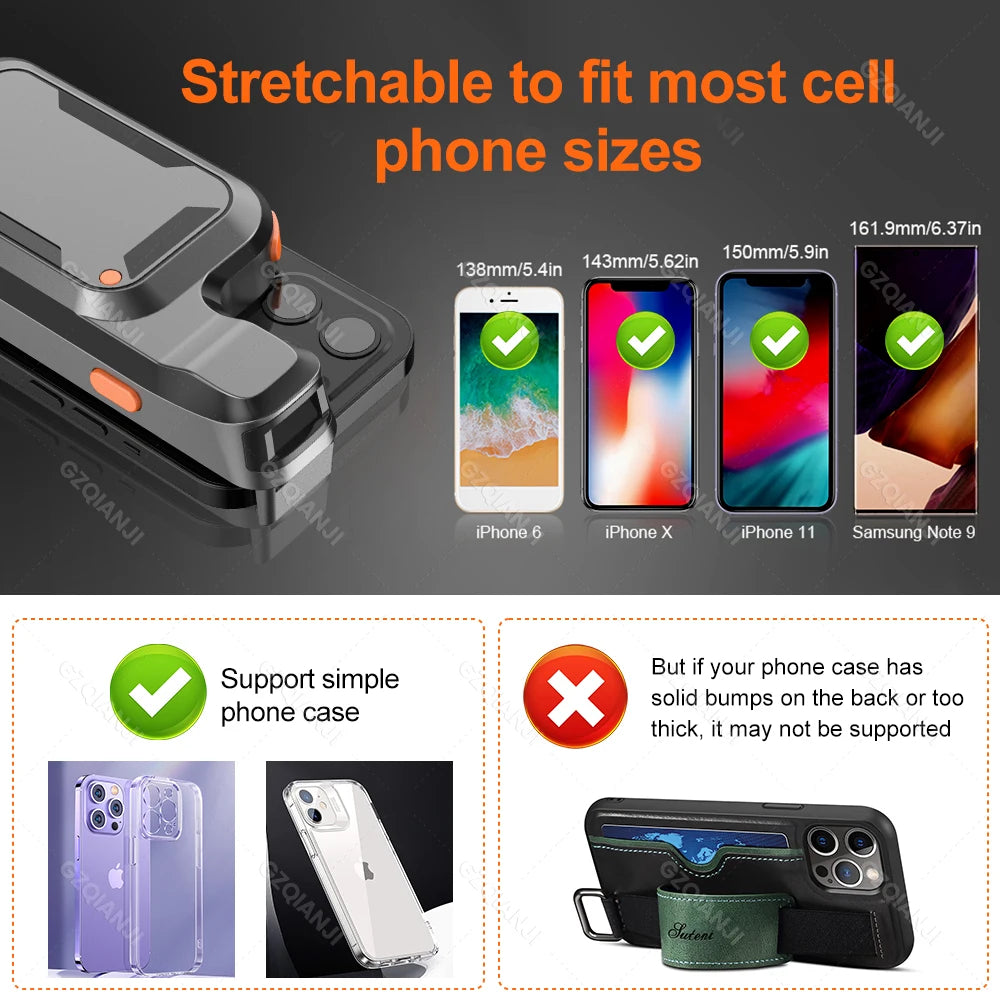 Drahtloser Mini Bluetooth 2D QR PDF417 Scanner