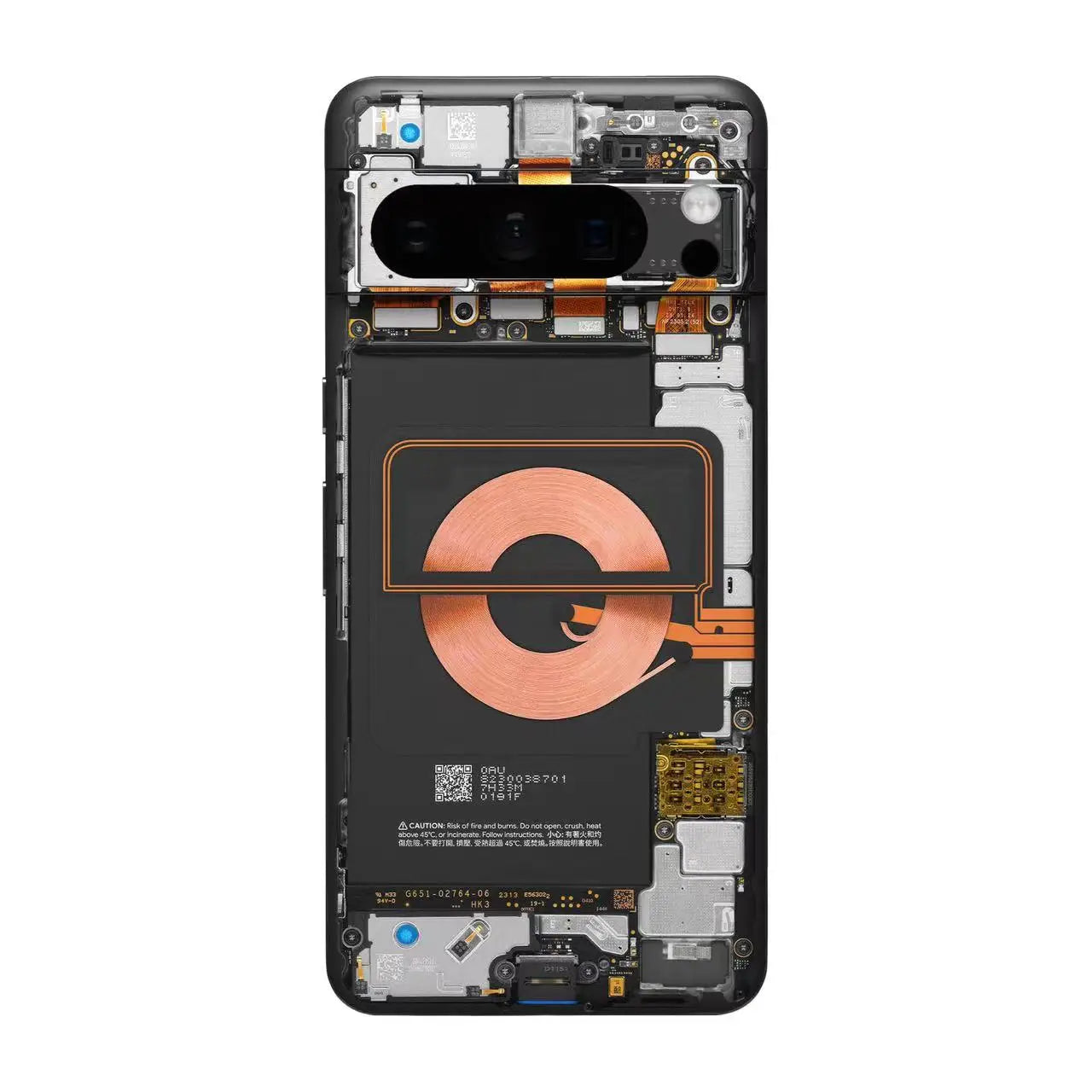 Bunte Aufkleber-Haut für Pixel 9–6 Pro