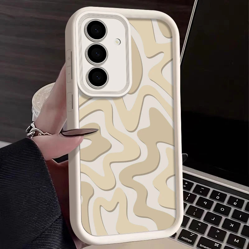 Gestreifte TPU-Hülle für Samsung