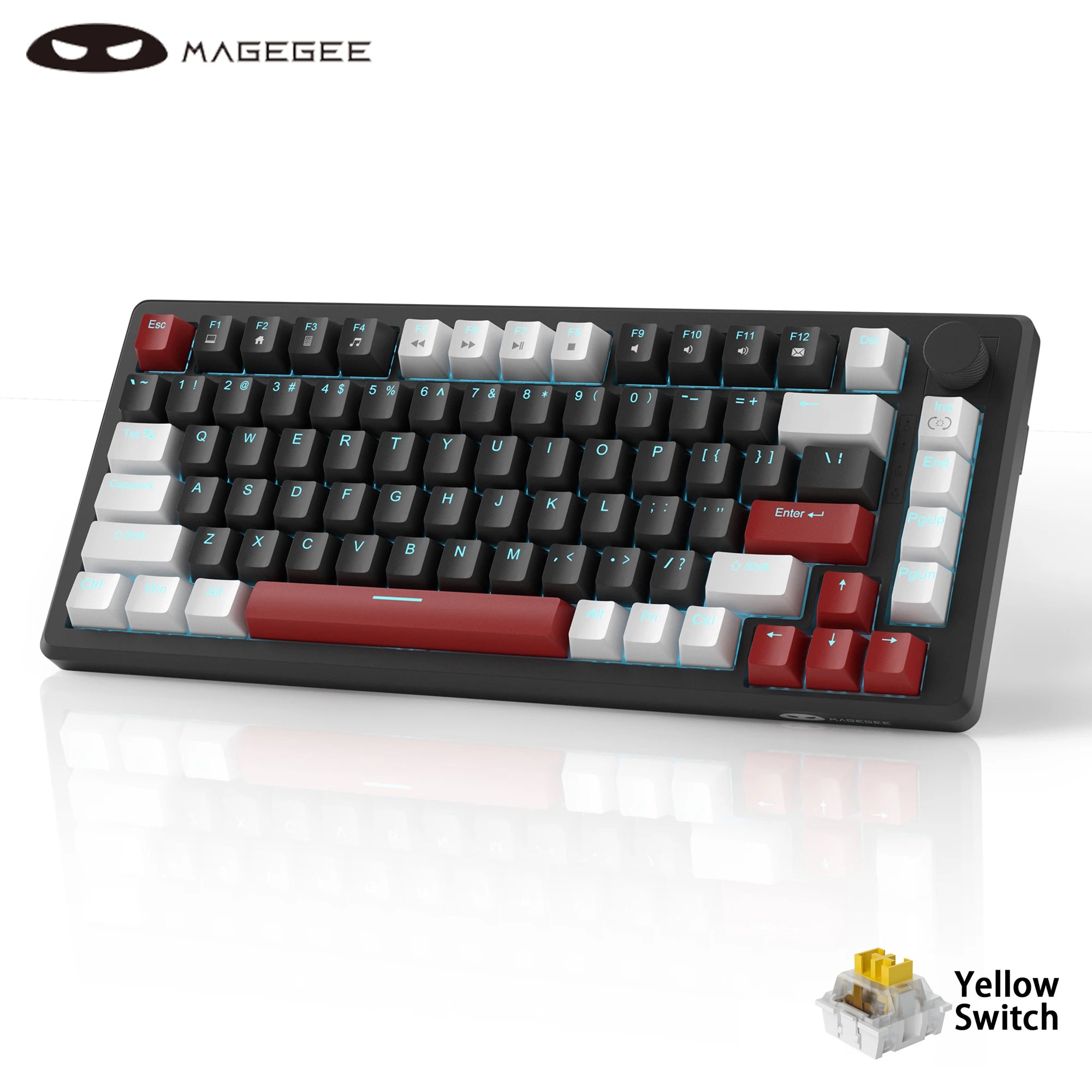 MageGee 75% Mechanische Gaming Tastatur