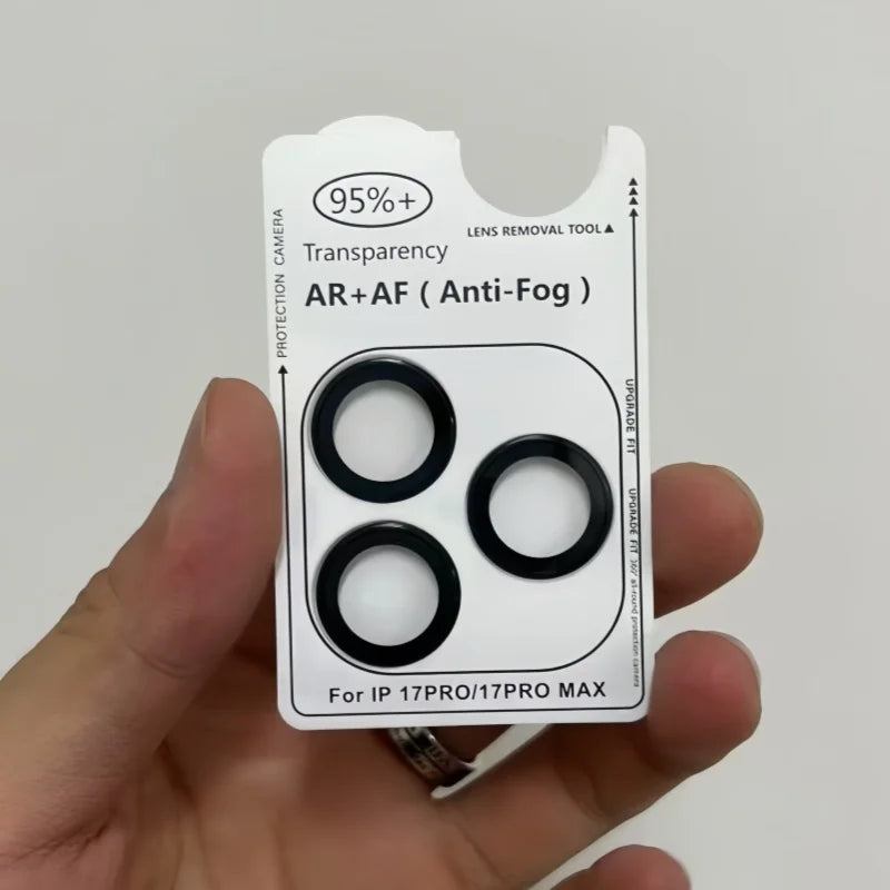 AR AF Camera Lens Ring Protector for iPhone 17
