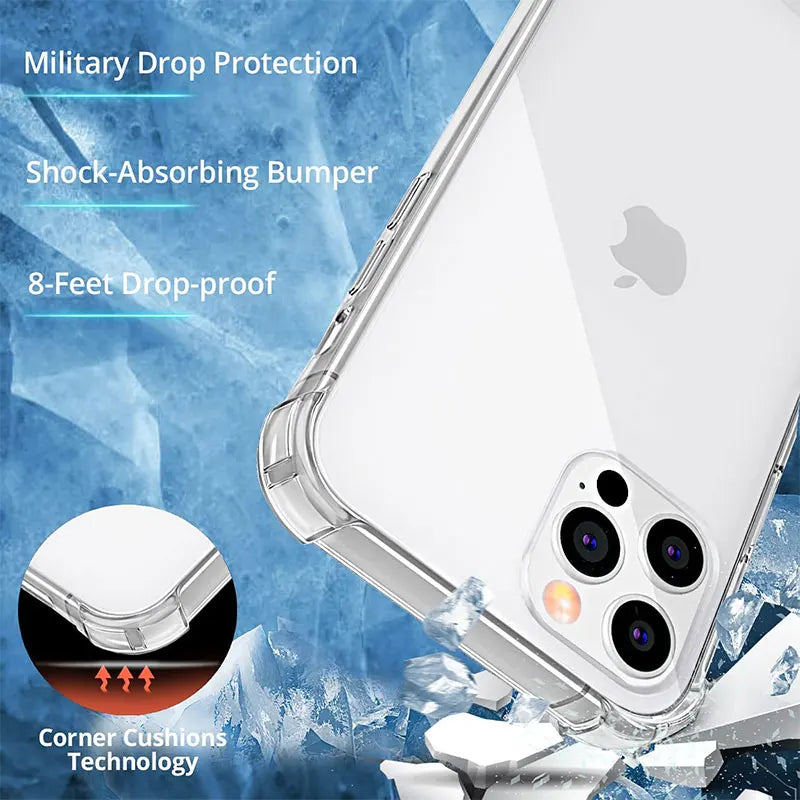 Stoßfeste Silikonhülle für iPhone