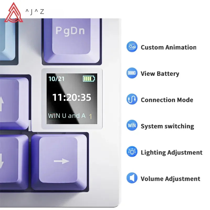 AJAZZ AK820 Pro 75 % mechanische Tastatur