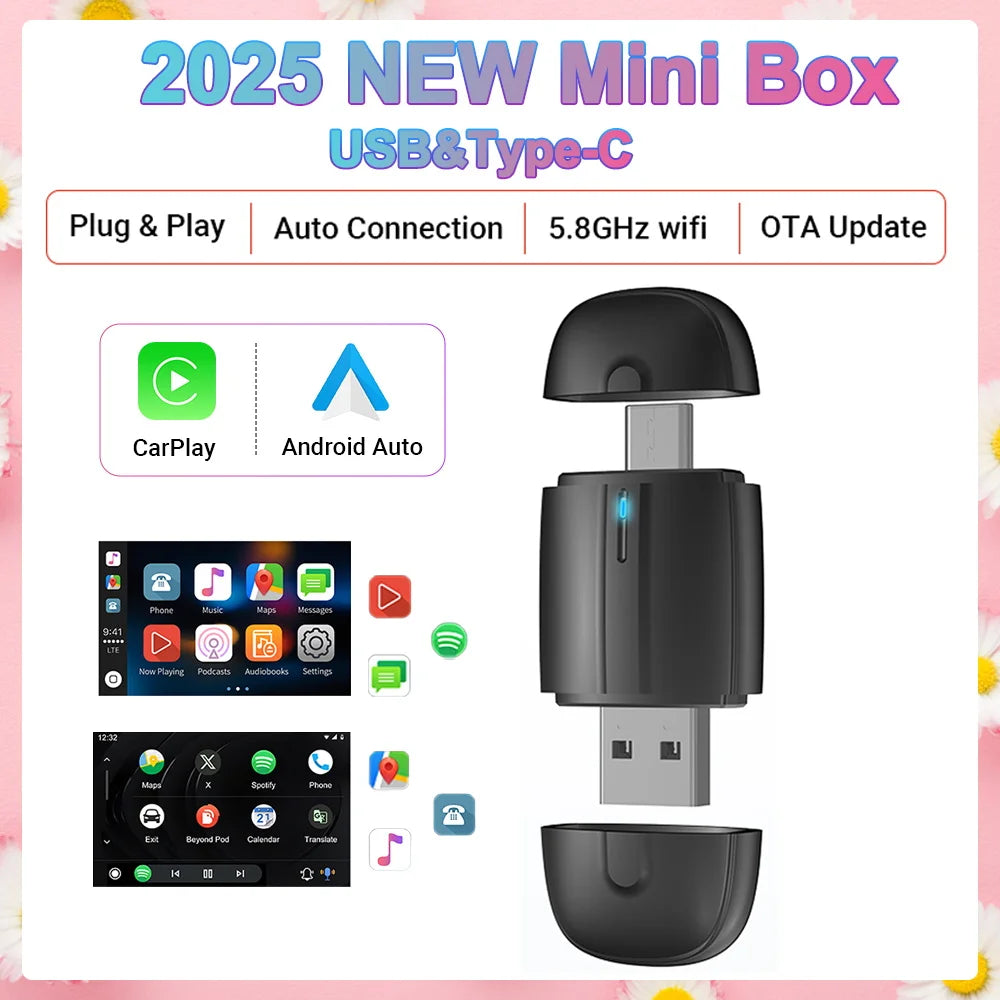 2025 Neuer Drahtloser CarPlay Adapter