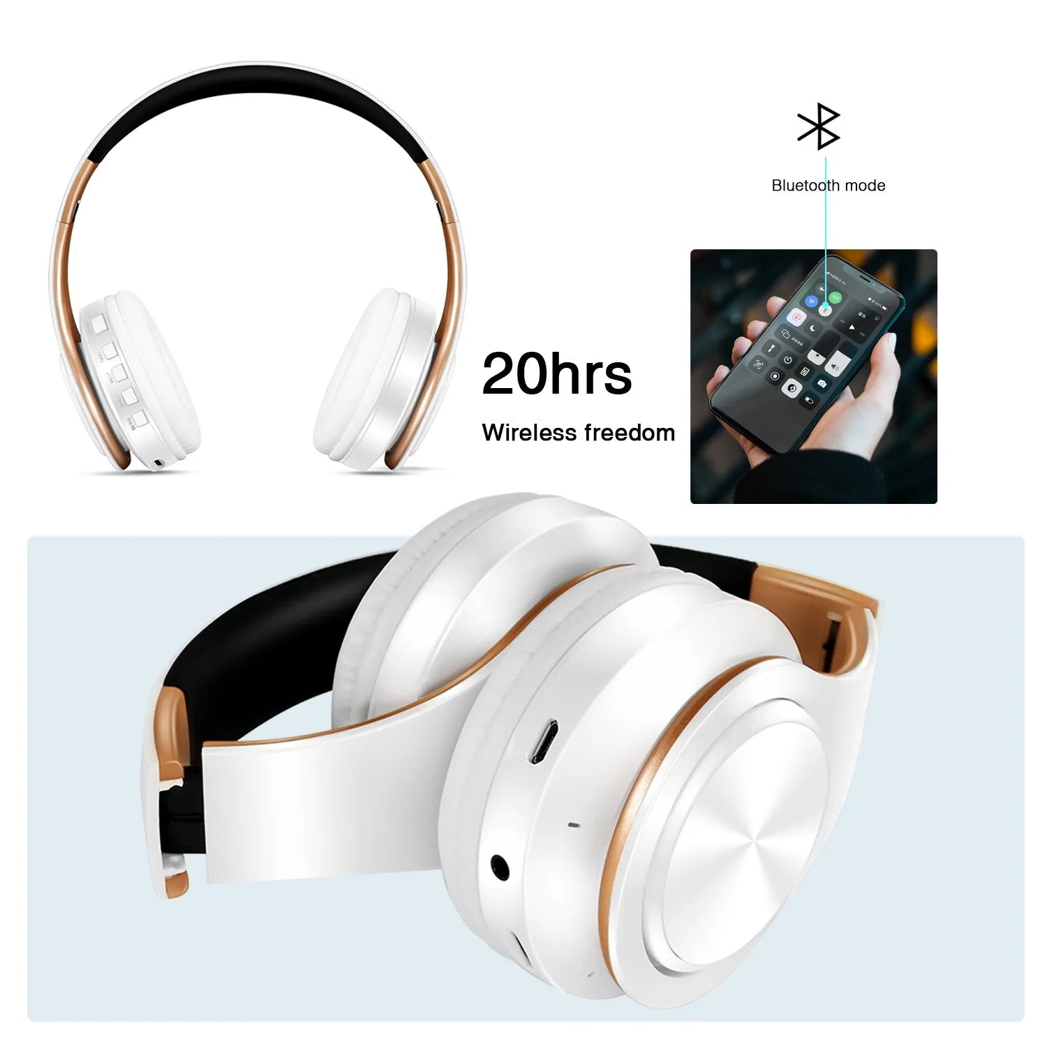 Kabellose Bluetooth-Kopfhörer für Mädchen