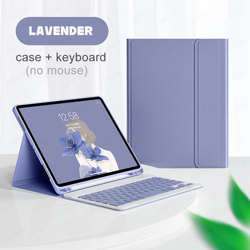Bluetooth Tastatur Maus iPad Air Pro Case