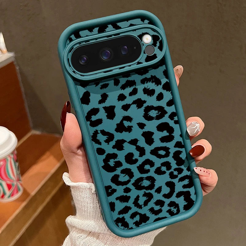 Leoparden TPU-Hülle für Pixel 7–9 Pro