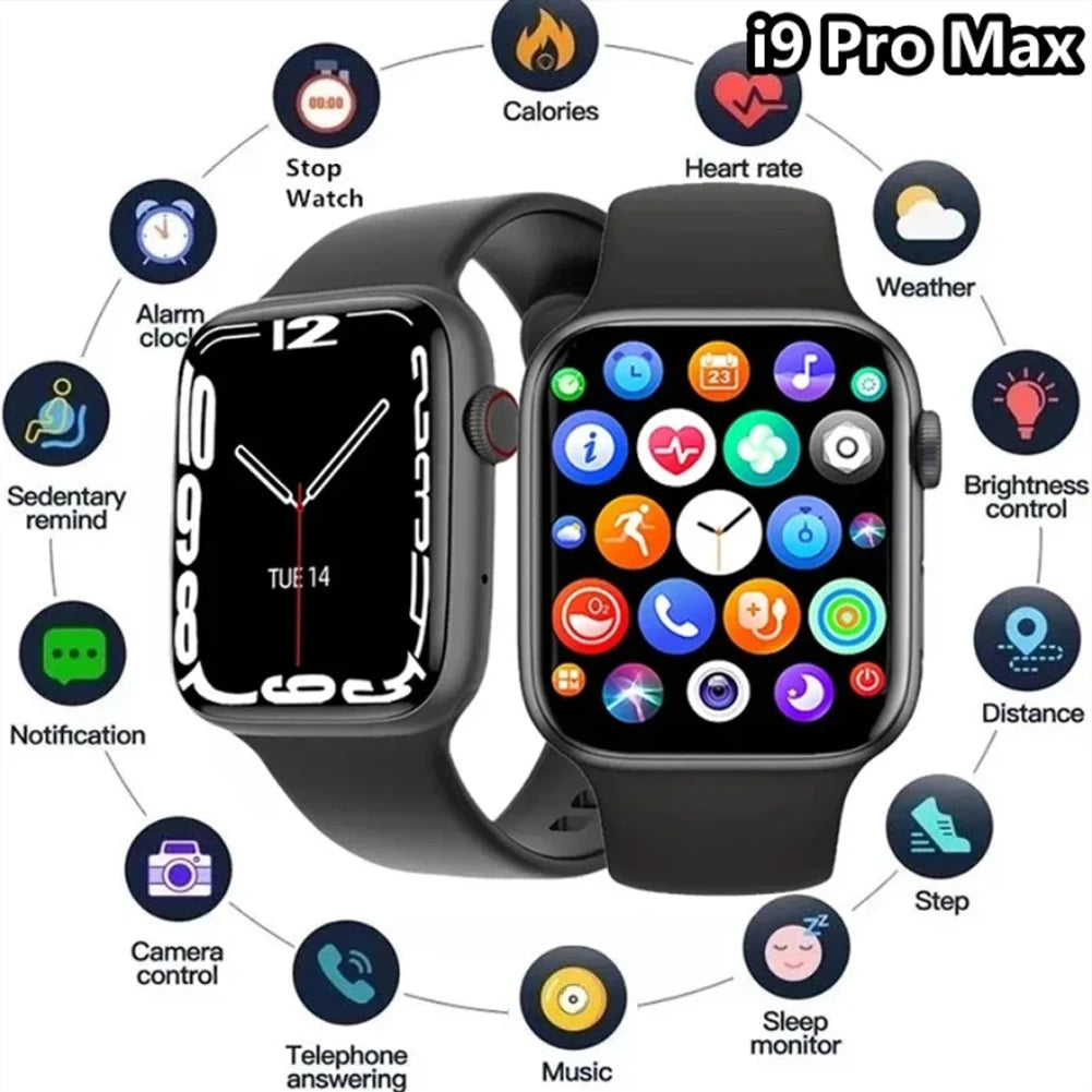 Smartwatch Serie 9 mit Anruf & Sportfunktionen