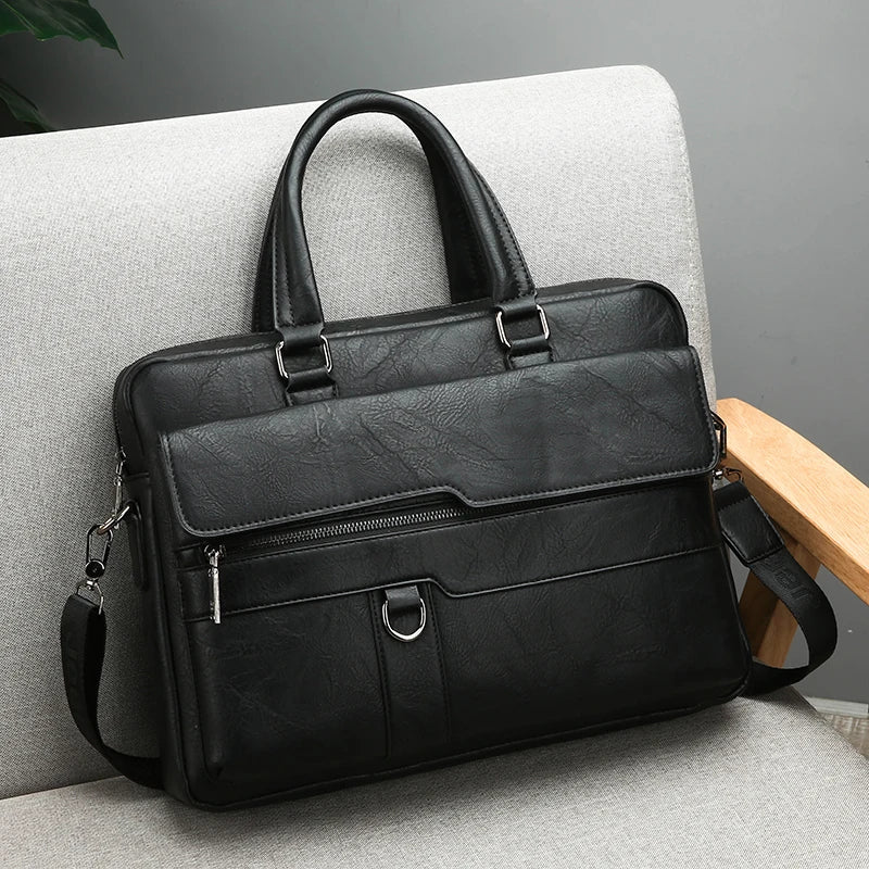 Große Aktentasche mit vielen Taschen