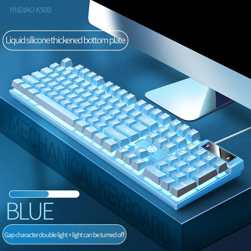 Gaming-Tastatur 104 Tasten RGB Kabel