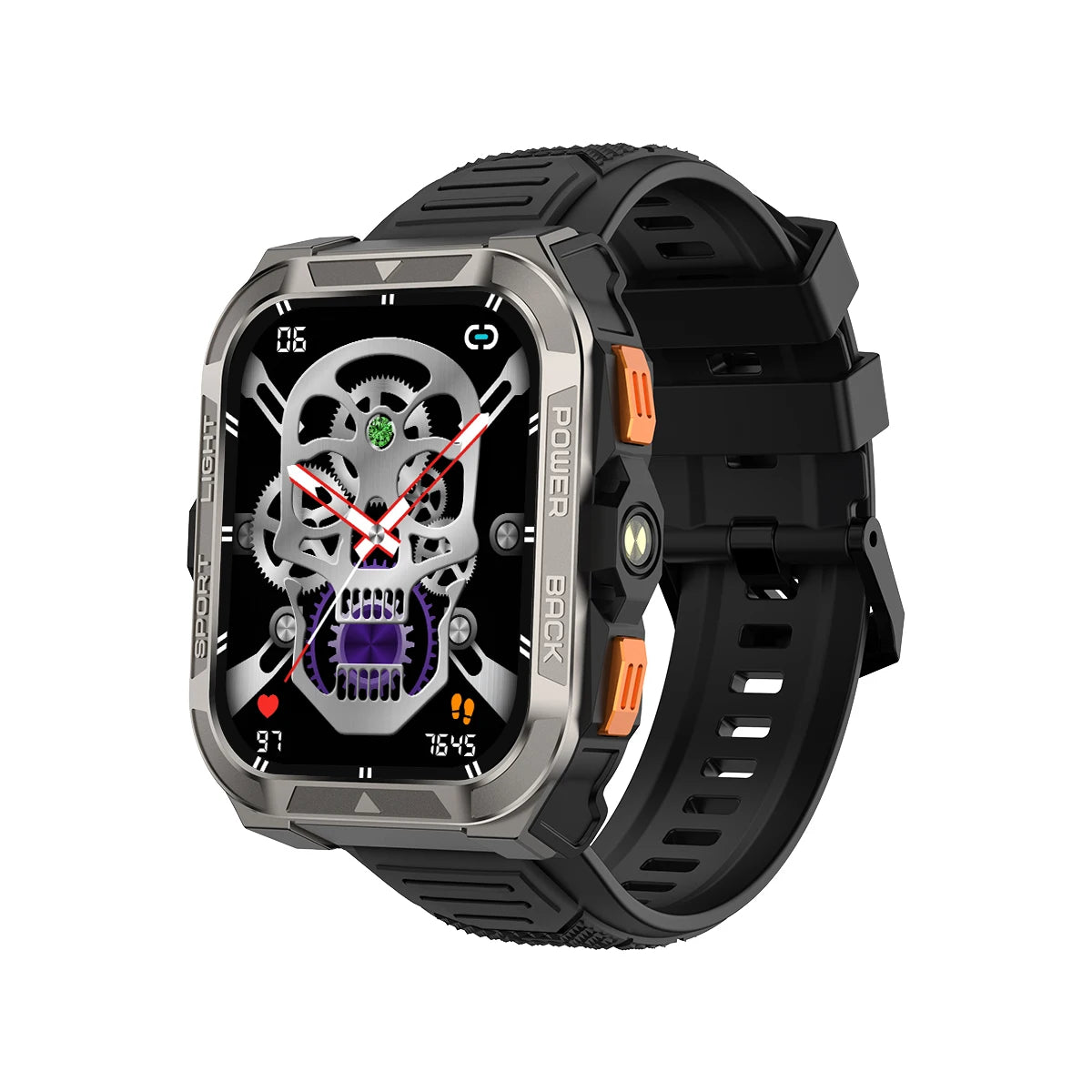 Blackview W80 PRO Outdoor Smartwatch mit GPS & Taschenlampe