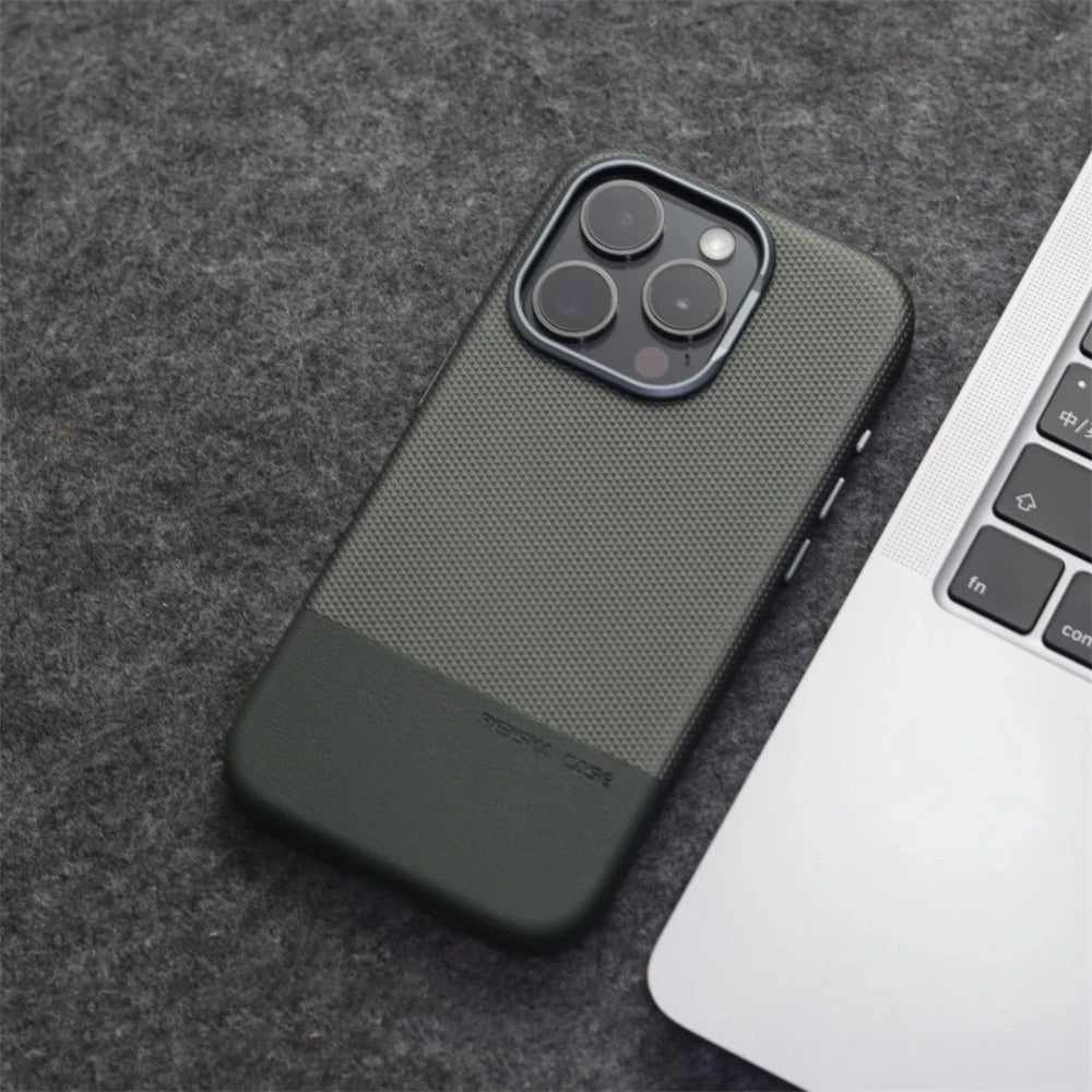Business Lederhülle für iPhone 17 Pro Max MagSafe