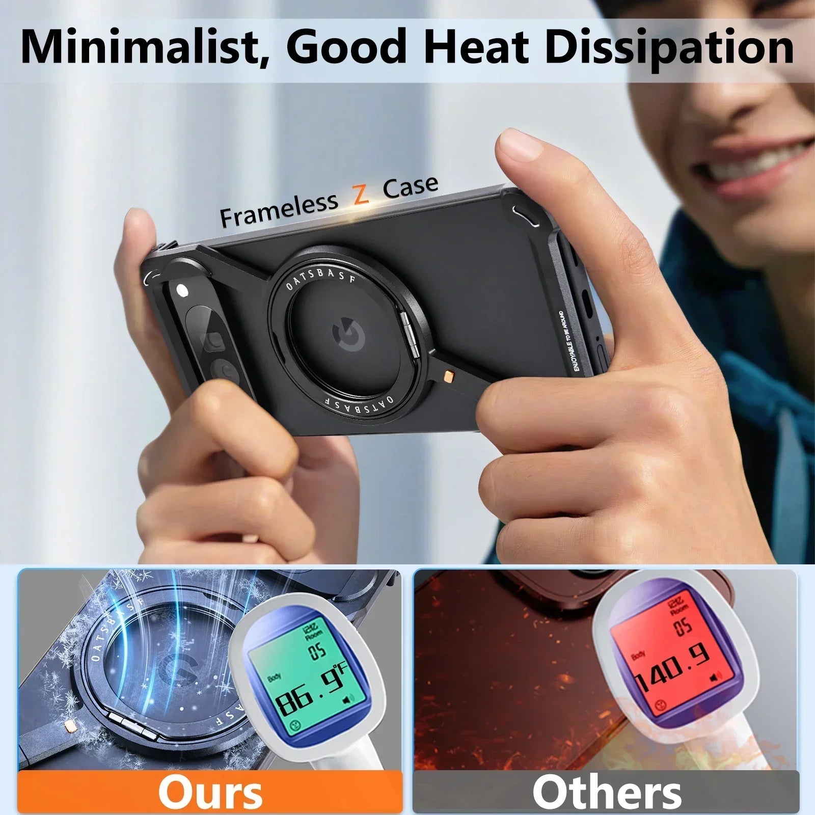 Magnetische Hülle für Google Pixel 10 mit Kickstand