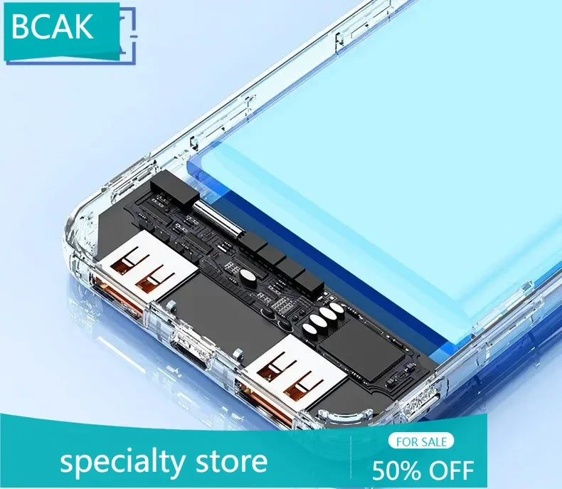 BCAK Powerbank 30000mAh Schnelllade