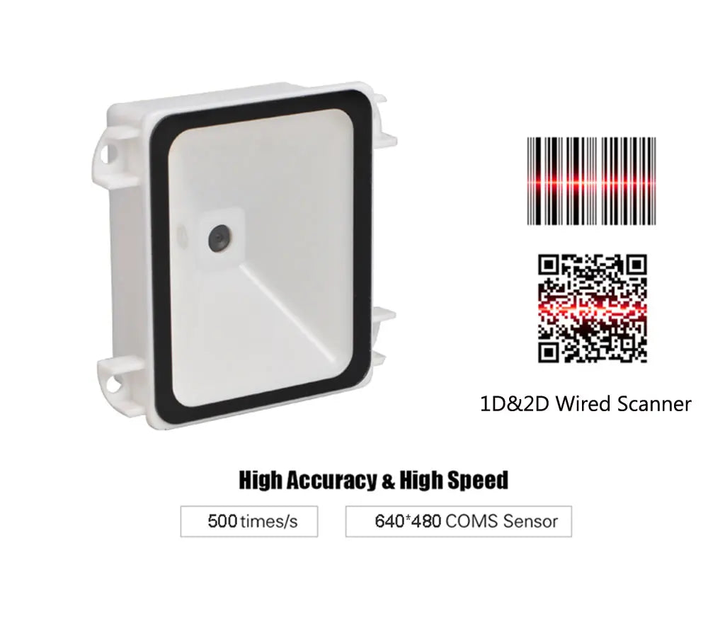 Kleiner 2D Barcode Scanner USB RS232 TTL