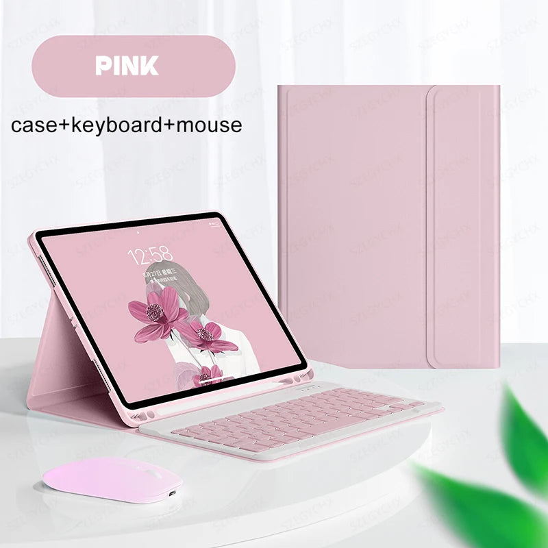 Bluetooth Tastatur Maus iPad Air Pro Case