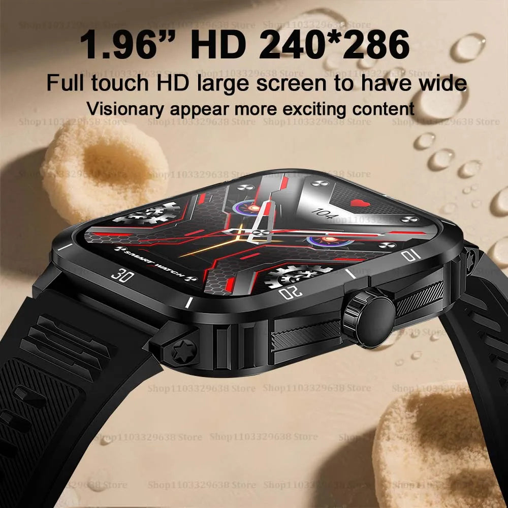 Sport Smartwatch Herren mit HD Display & Anruf